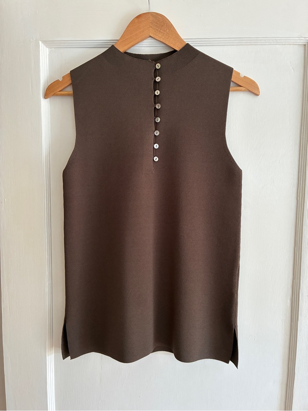 MM Lafleur Malki button top Jardigan Ash Small